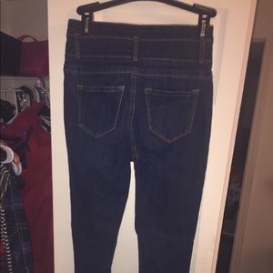 Dark washed High waisted jeans
